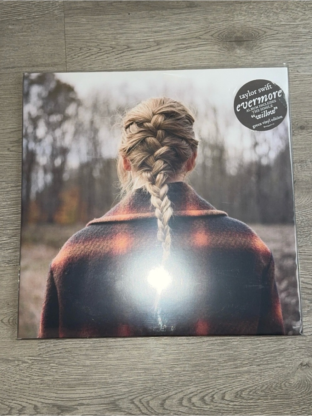 Taylor Swift Evermore Vinyl - Green